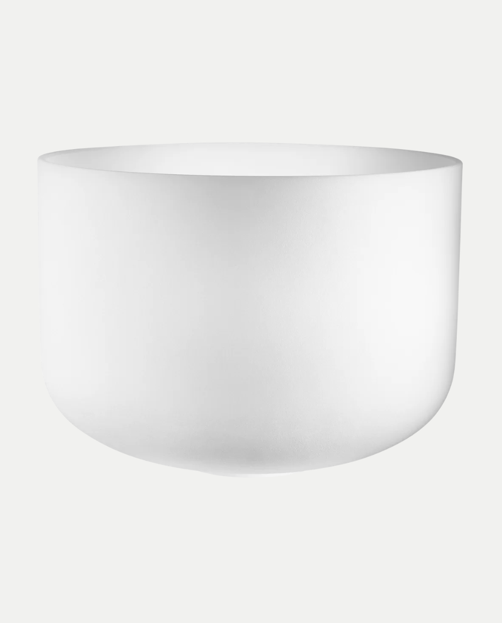 Campana in cristallo di quarzo bianco da 14'' | Nota C4 - Chakra della radice