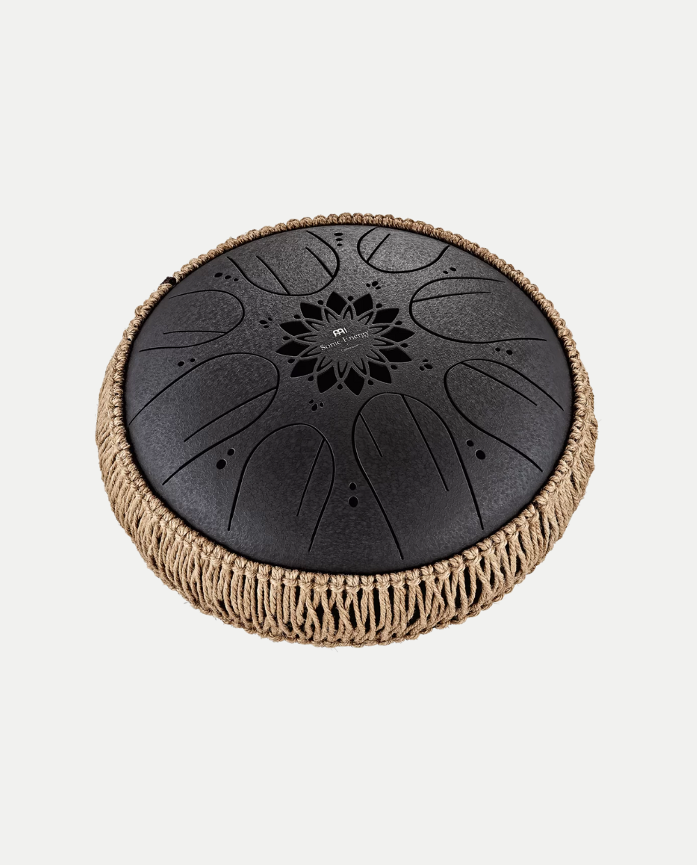 Steel Tongue Drum Octave 432 Hz - B Minor 8 Note Nero