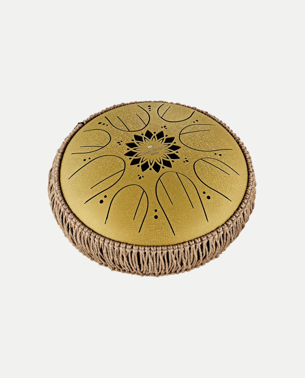Steel Tongue Drum Octave 432 Hz - C Major 8 Note Giallo
