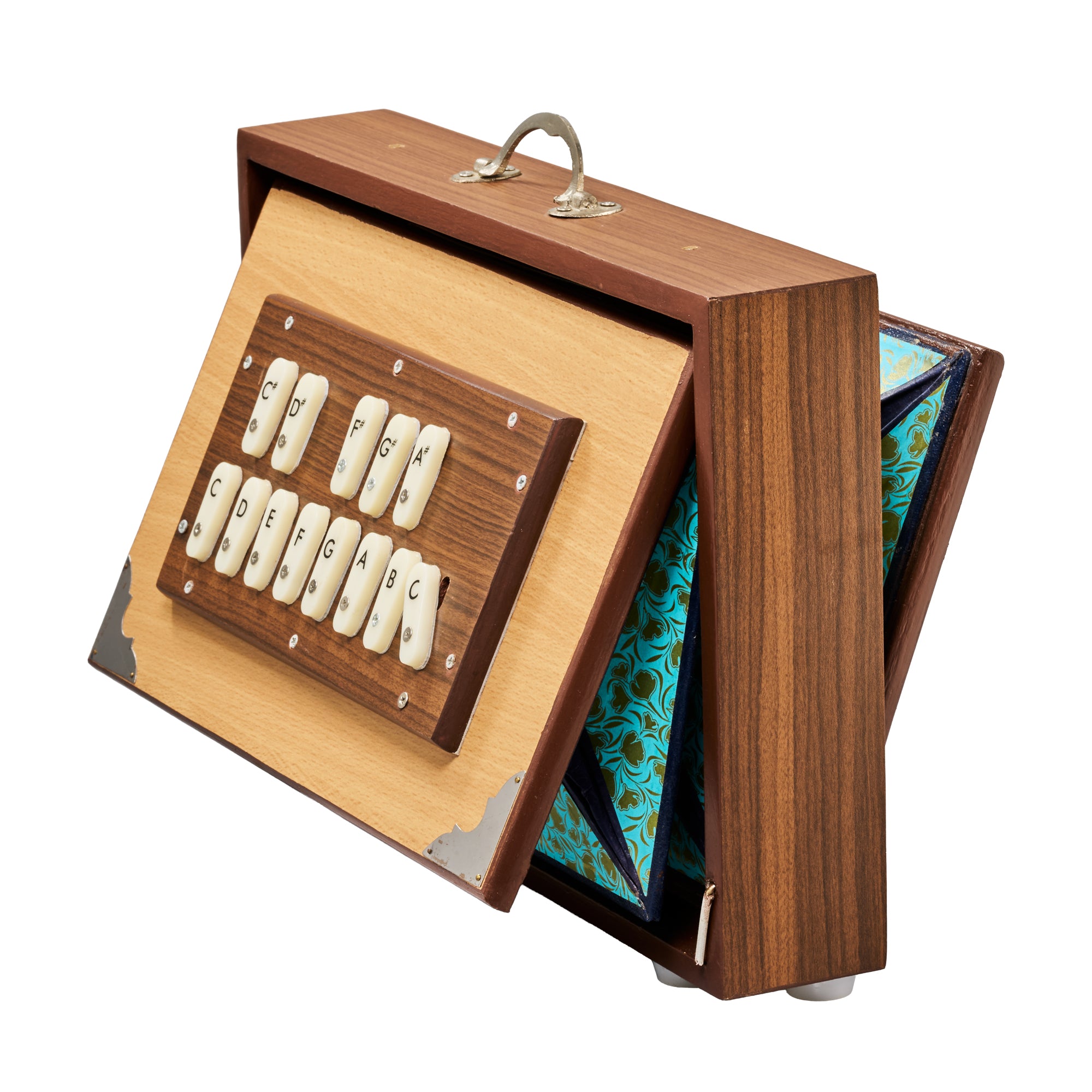 Shrutibox, female tuning, chromatic, C4-C5