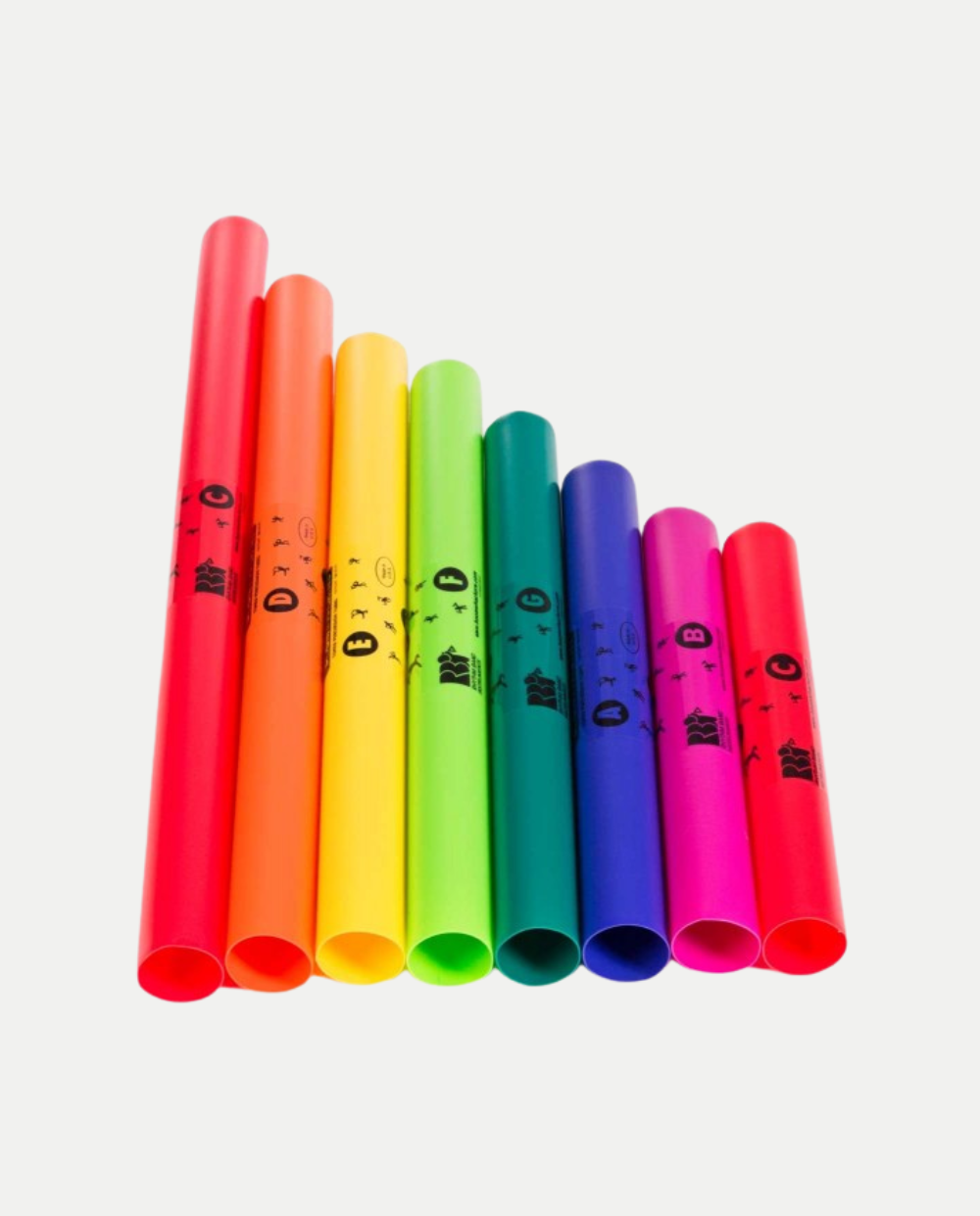Boomwhackers Diatonici – Set 8 Tubi Sonori Accordati