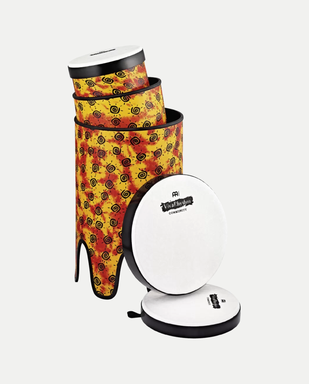 MEINL Drum Circle Pop Off Bass Drum Set – Set di 3 Bass Drum