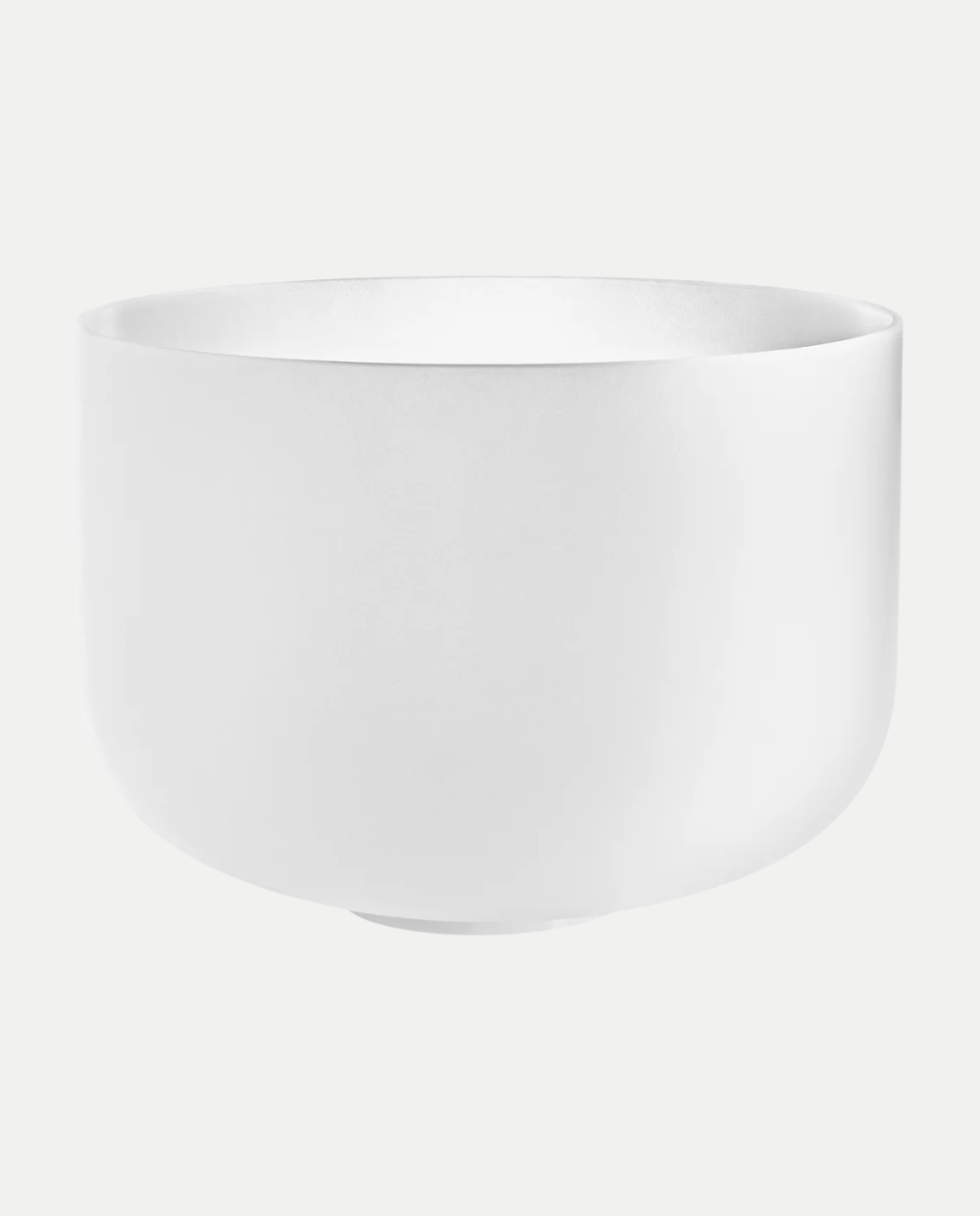 Campana in cristallo di quarzo bianco da 14'' | Nota G3 - Chakra della gola