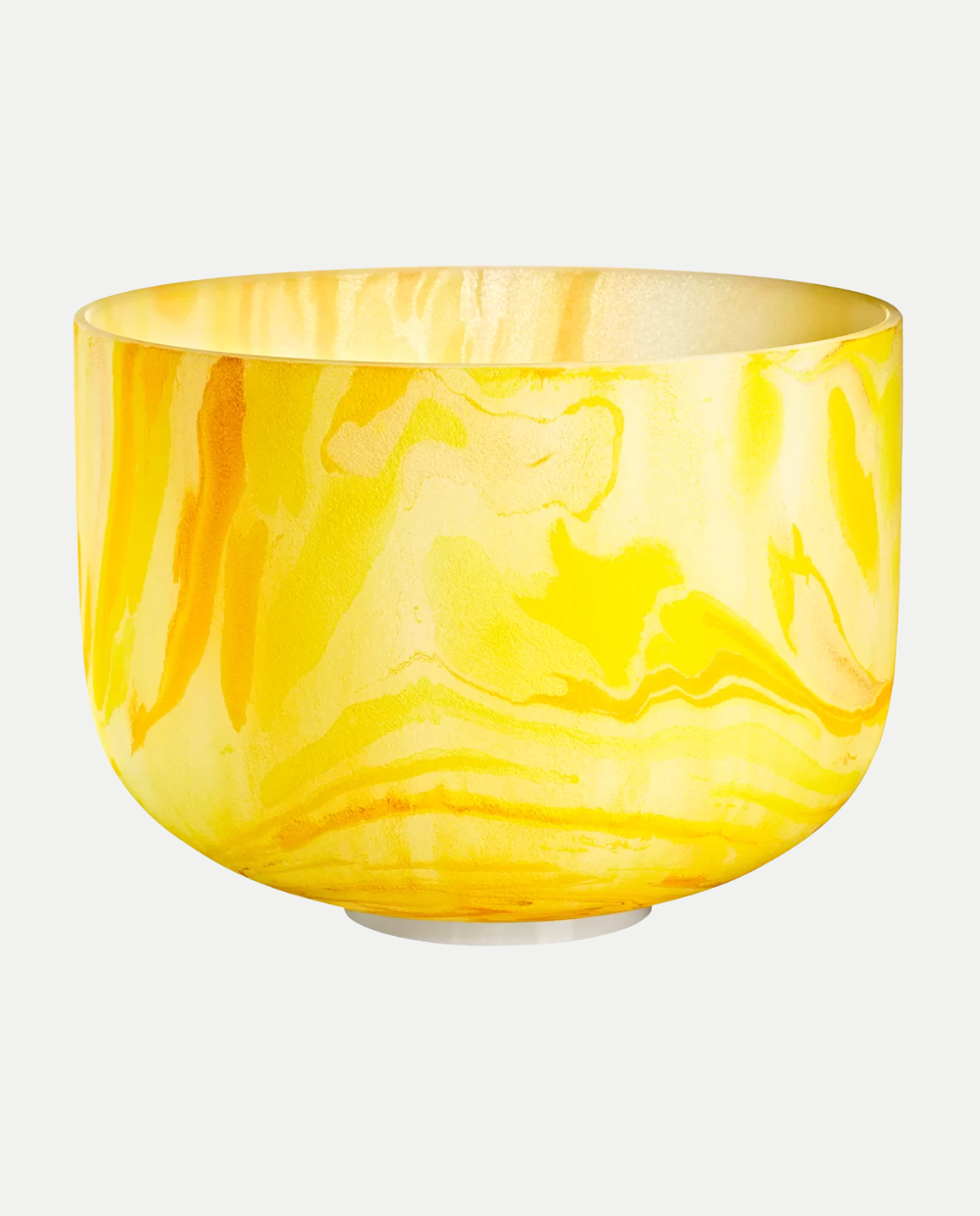 Campana di cristallo | 10'' Gialla, Chakra del Plesso Solare